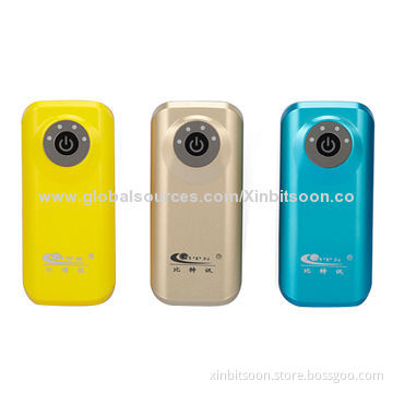 Slim Power Bank with 4,400mAh Capacity Lithium Battery and Private Model Design